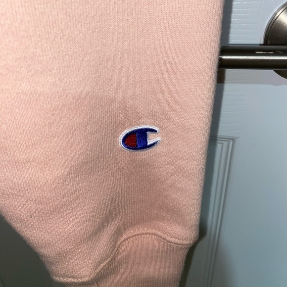 NWOT Champion Oversize Blush Pink Hoodie - Picture 5 of 8